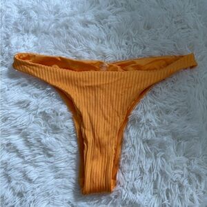 Monday Swimwear Vibrant Orange Bikini Bottom